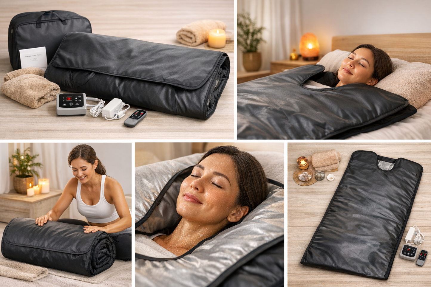 Compact Infrared Sauna Blanket – Private At-Home Wellness Ritual